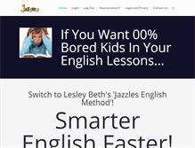Tablet Screenshot of jazzles.org